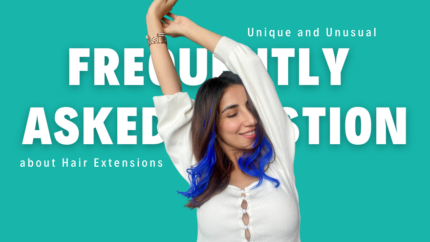 unusual yet frequently asked questions about hair extensions