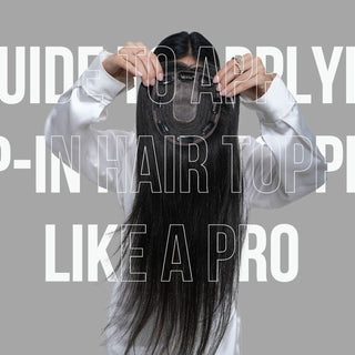 A Guide to Applying Clip-In Hair Toppers Like a Pro