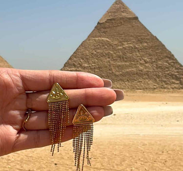 Cairo Earrings| Nish Hair X Evil Eye Jewel