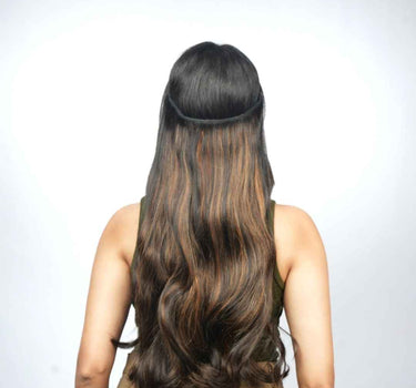 Halo Hair Extensions – Premium Hair – 10inch – 24inch