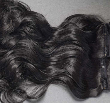 Synthetic Hair - Clip in Set of 4 – 16inch