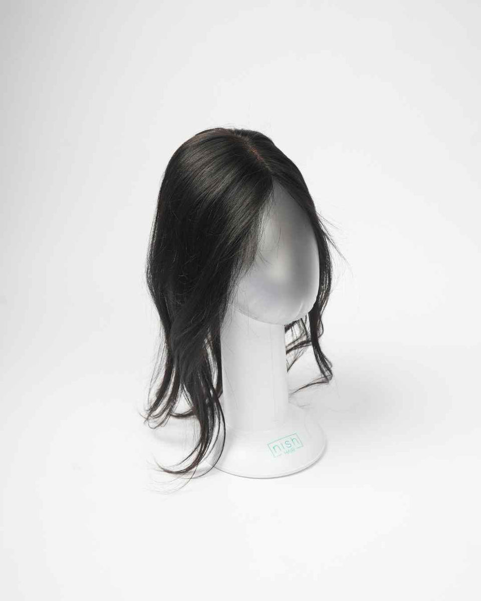 Volume Topper – Silk Base 3×5 Hair Topper, 100% Human Hair| Nish Hair