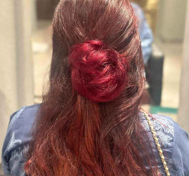Rose Clip-on Bun | Nish Hair