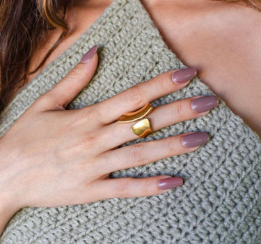 Sarah Adjustable Ring| Nish Hair X Evil Eye Jewel