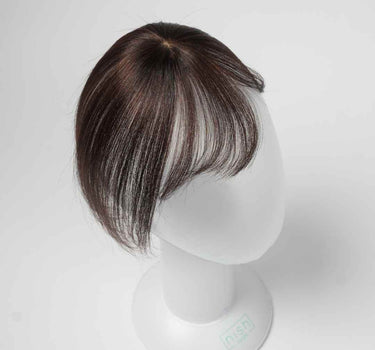 Tiny Topper with Bangs | Hair Topper | Nish Hair
