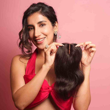 Wavy Hair Topper For Short Hair – Silk Top Topper  3x4 | Human Hair