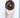 Human Hair Donut Scrunchie Dark Brown | Nish Hair