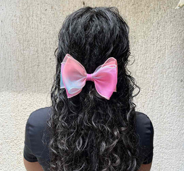 Dual Shaded Organza Bow | Nish Hair