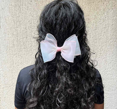 Dual Shaded Organza Bow | Nish Hair