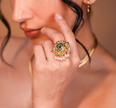 Eye of Desire Ring | Evil Eye Jewel