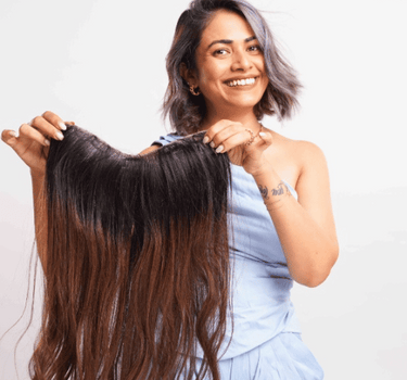 Celebrity Half Wig - Parul's Ombre