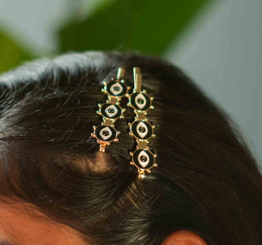 Evil Eye Hair Jewellery | Nish Hair X Evil Eye Jewel