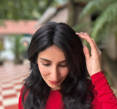 Magic Sticker Hair Topper – Clipless Scalp Coverage Solution