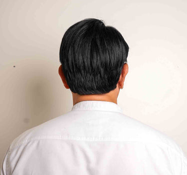 Men Hair Toupée | Pre Cut - Silk Base Most Natural Looking