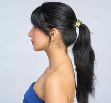 Metal Hair Ties - Set of 3 | Hair Jewellery | Nish Hair X Evil Eye Jewel