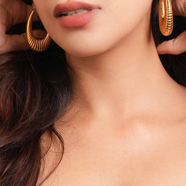 Miss Lopez Hoops | Nish Hair x Evil Eye Jewel