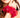 Red Mist Organza Scrunchy | Nish Hair X Threads by Dinckle