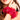 Red Mist Organza Scrunchy | Nish Hair X Threads by Dinckle