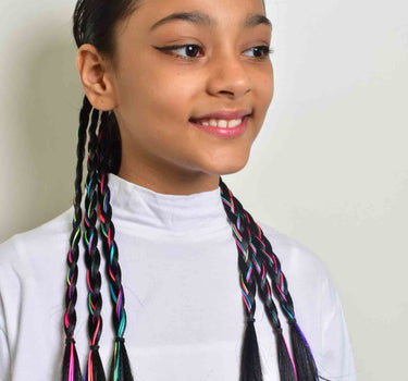 Neony Braids for Kids Set of 2| Hair Accessory