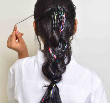 Neony Braids for Kids Set of 2| Hair Accessory