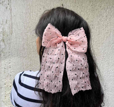 Picnic Polka Dots Bow | Nish Hair