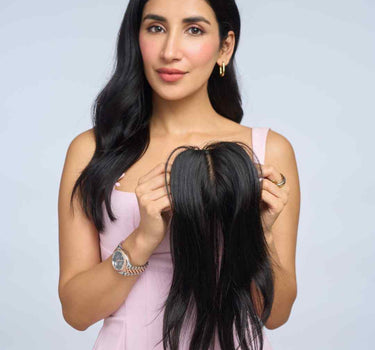 Pushed Back Bombshell Silk Base Topper