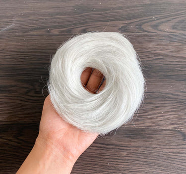 Graceful Grays - Donut Scrunchies | Nish Hair