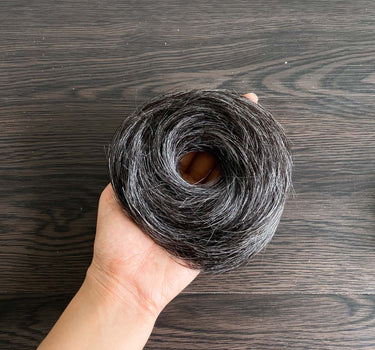 Graceful Grays - Donut Scrunchies | Nish Hair