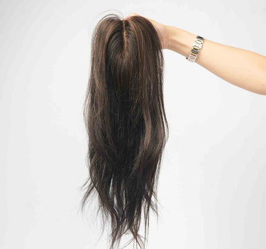 Low Light Volume topper – Silk Base 3×5 Hair Topper