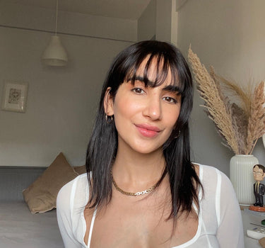 Full Head Wefted Wig With Bangs | Nish Hair