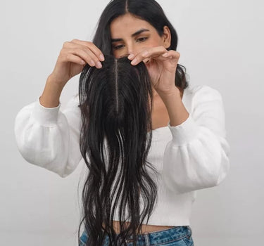 Lace Base Faux Scalp™ – Hair Topper 2x6inch
