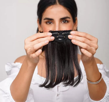 Curtain Clip-In Bangs | Nish Hair