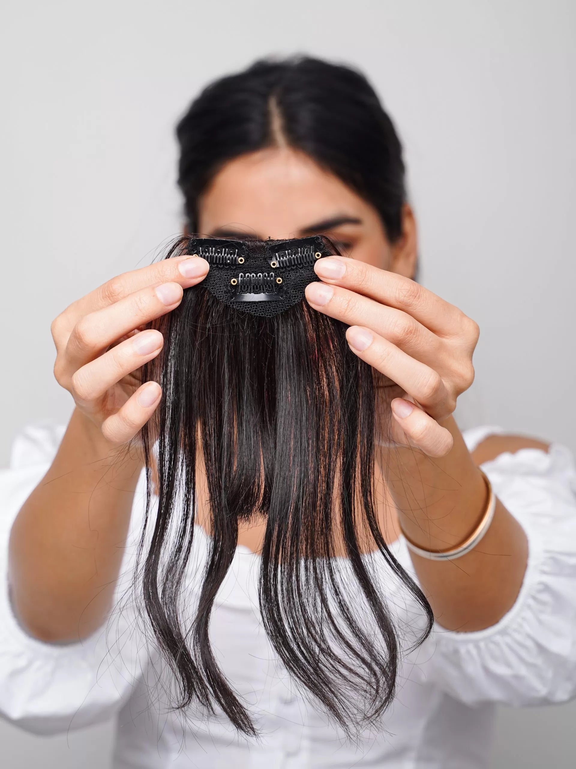 Clip In-Bangs by Nish Hair | Human Hair