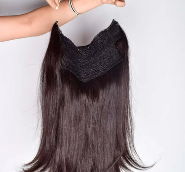 Halo Extensions – Dark Brown – Classic hair extensions