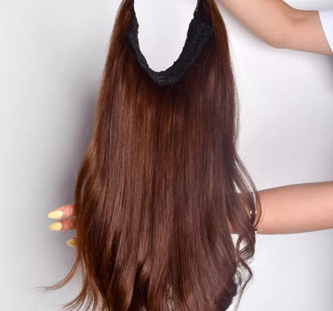 Halo Extensions – Light Brown – Classic Hair Extensions