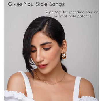 Side Bangs / Bald Patch Hair | Nish Hair