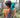 Blue Organza Cloudy | Nish Hair X Threads by Dinckle