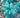 Blue Organza Cloudy | Nish Hair X Threads by Dinckle