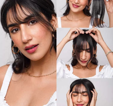Wispy Clip-In Bangs | Nish Hair