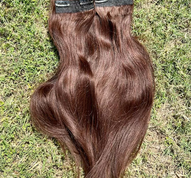 Light Brown – Clip in Hair Extensions – Nish Hair