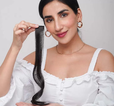 Single Clip Hair Strands | Nish Hair