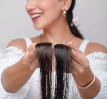 Seamless Straight Hair Strand – Single Clip | Nish Hair