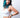 Unicorn Blue #Strandout- Coloured clip-In Hair