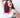 Kinky Pinky – #Strandout- Coloured clip-In Hair