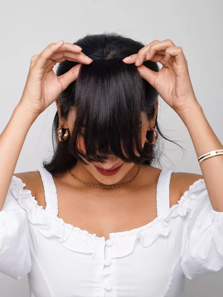 Curtain Clip-In Bangs Nish Hair - Main Image