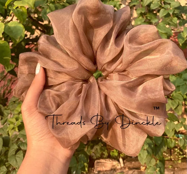 Walnut Luxe Organza Cloudy | Nish Hair X Threads by Dinckle